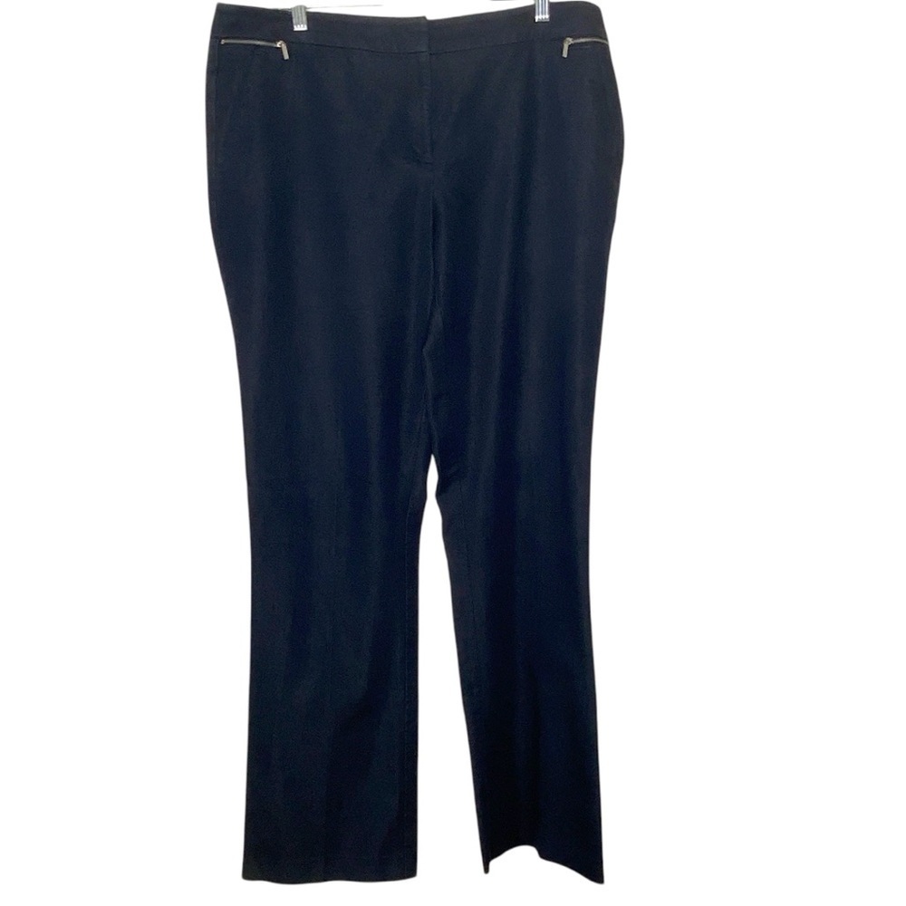 New York & Company navy blue career pants. Size 14